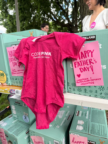 CODEPINK Feminists for Peace Onesie